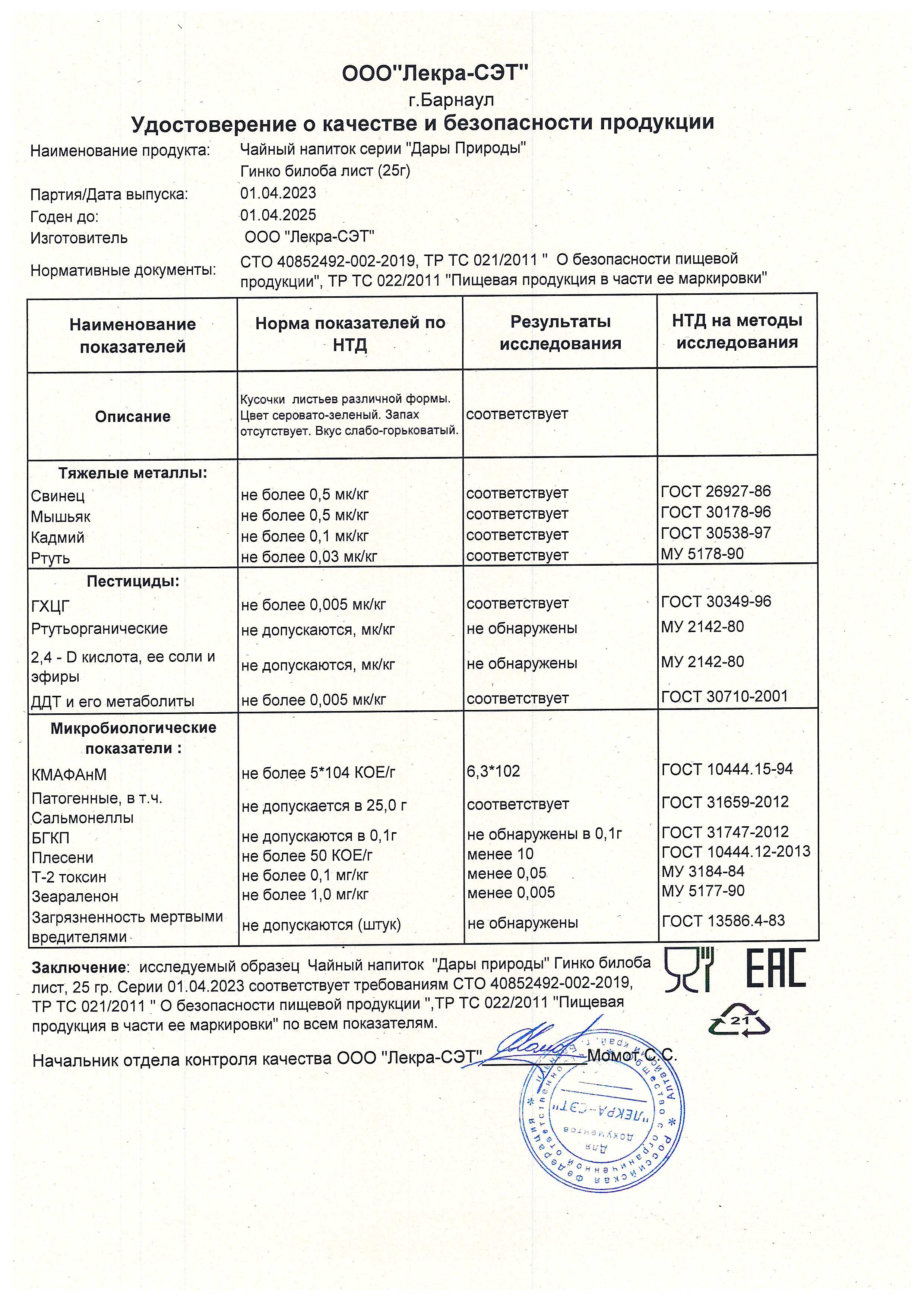 Паспорт №042023